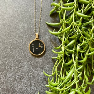 Pisces Zodiac Necklace, Gold Constellation Necklace, Star Sign Necklace, Astrology Necklace, Zodiac Sign, Zodiac Jewelry