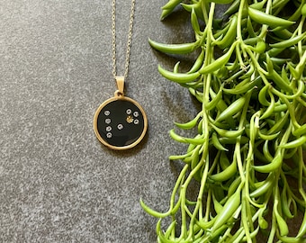Pisces Zodiac Necklace, Gold Constellation Necklace, Star Sign Necklace, Astrology Necklace, Zodiac Sign, Zodiac Jewelry