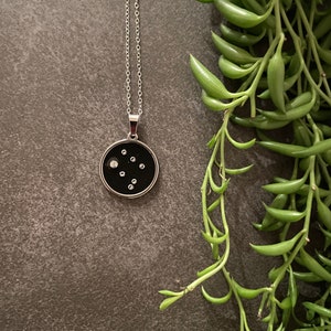 Gemini Zodiac Necklace, Silver Constellation Necklace, Star Sign Necklace, Astrology Necklace, Zodiac Sign, Zodiac Jewelry