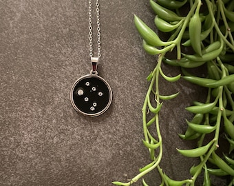 Gemini Zodiac Necklace, Silver Constellation Necklace, Star Sign Necklace, Astrology Necklace, Zodiac Sign, Zodiac Jewelry