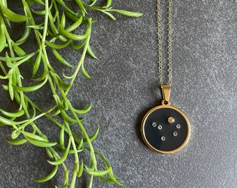 Libra Zodiac Necklace, Gold Constellation Necklace, Star Sign Necklace, Astrology Necklace, Zodiac Sign, Zodiac Jewelry, Starsign Jewelry