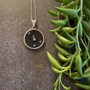 Cancer Zodiac Necklace, Silver Constellation Necklace, Star Sign Necklace, Astrology Necklace, Zodiac Sign, Zodiac Jewelry
