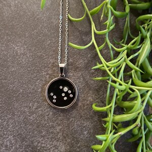 Aquarius Zodiac Necklace, Silver Constellation Necklace, Star Sign Necklace, Astrology Necklace, Zodiac Sign, Zodiac Jewelry