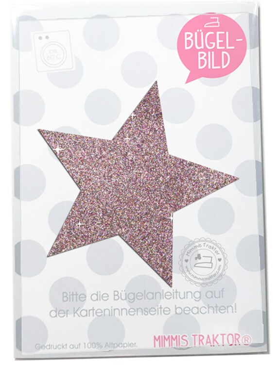 Bügelbild 3 Eheringe 6 Cm – Glitzer Gold Aufbügler Für Textilien, Made In Austria