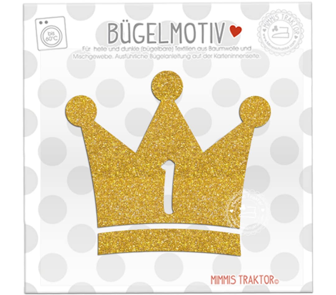 GLITZER Bügelbild Herz 9.5x10cm - Roter Glitzer Aufbügler Für Textilien & Kleidung