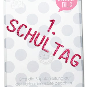 GLITZER Bügelbild Name Wunschtext Großbuchstaben Größe Farbe wählbar Aufbügler Applikationen für Stoffe Textilien zum Aufbügeln Flicken image 7