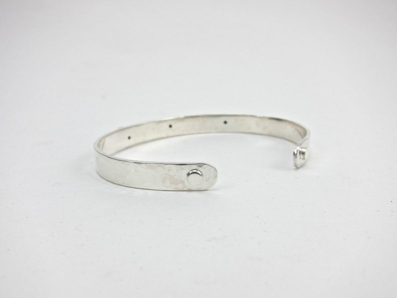 adjustable sterling silver and lapis cuff bracelet southwest