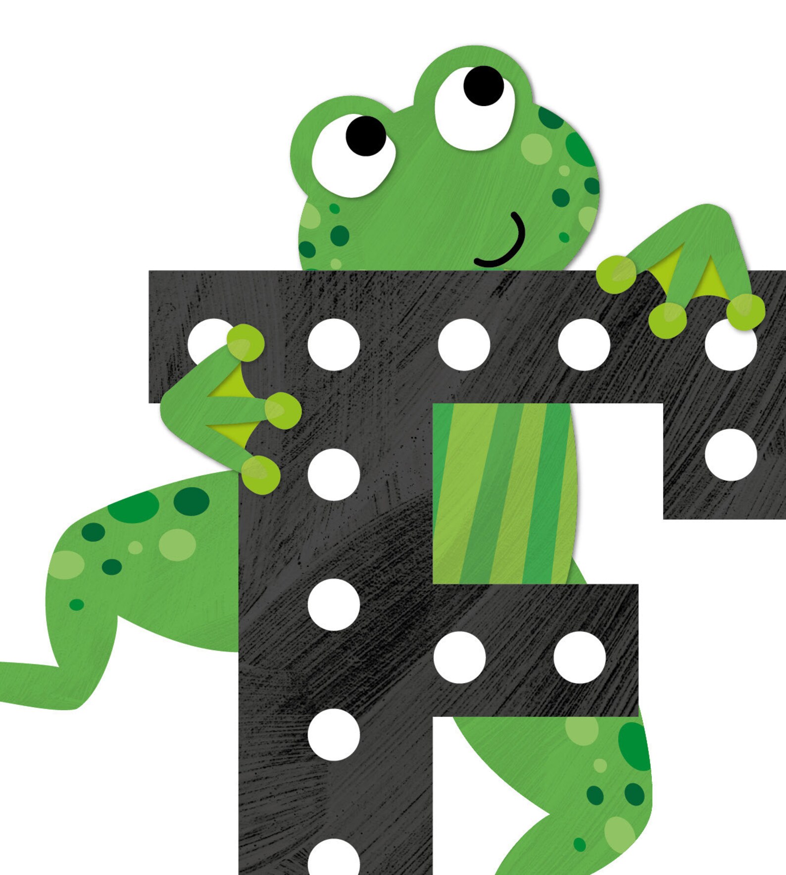 F is for Frog art print | Etsy