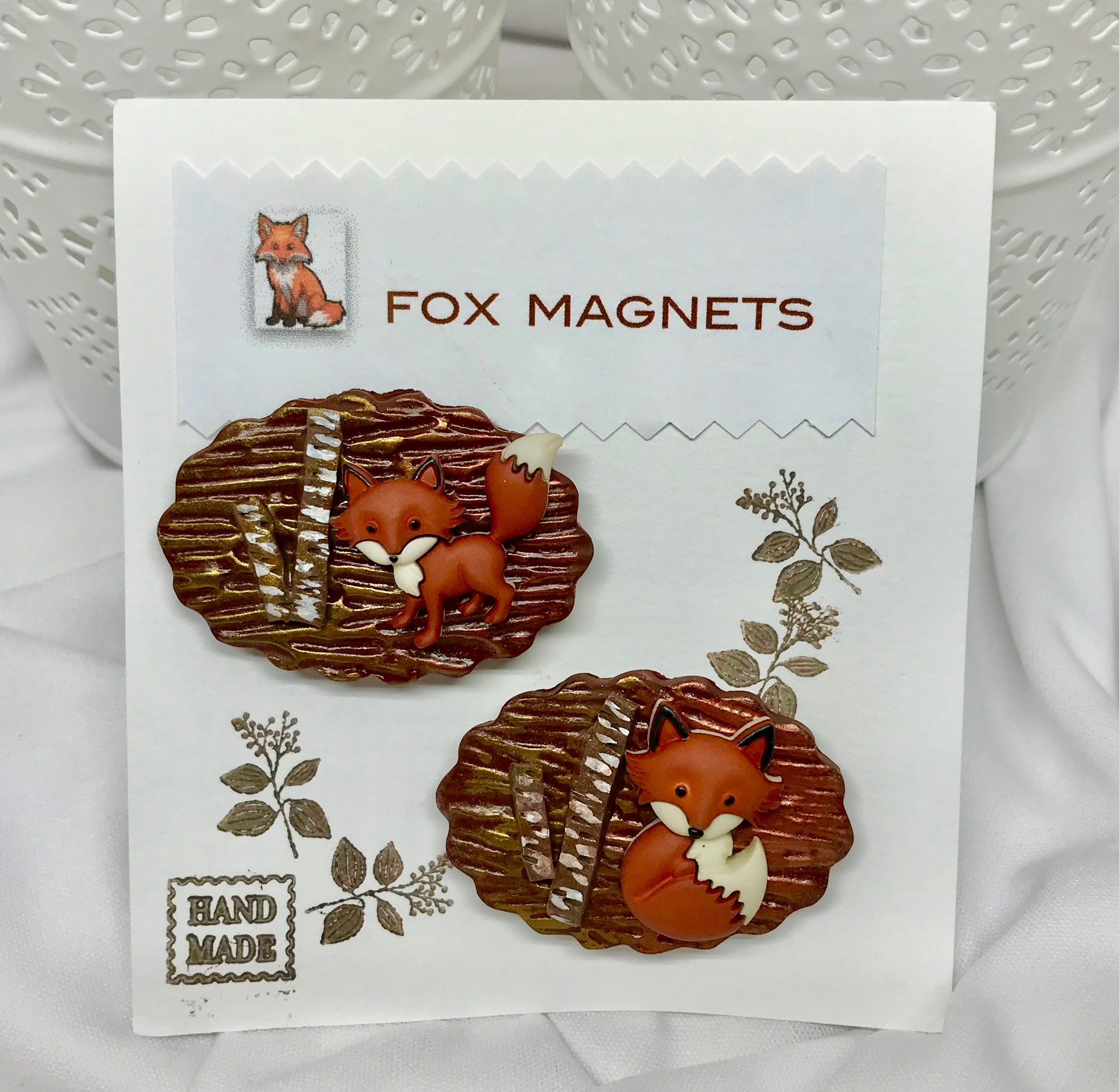 Fox Magnet Set | Etsy