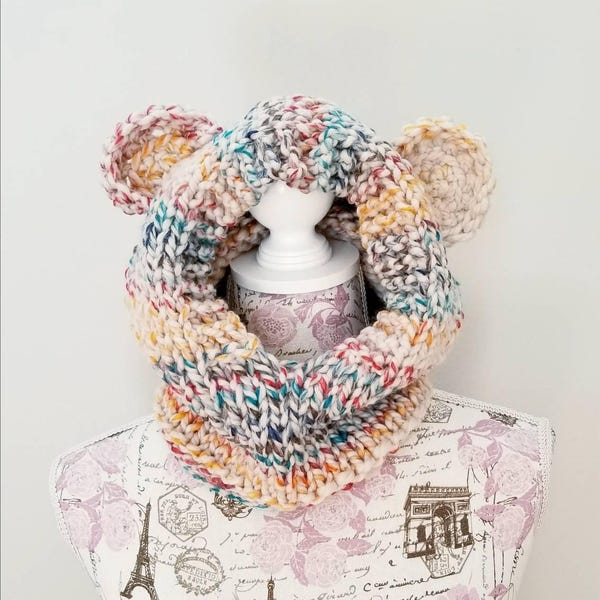 Bear Hood - Hudson Bay -Animal Hood - Hooded Cowl