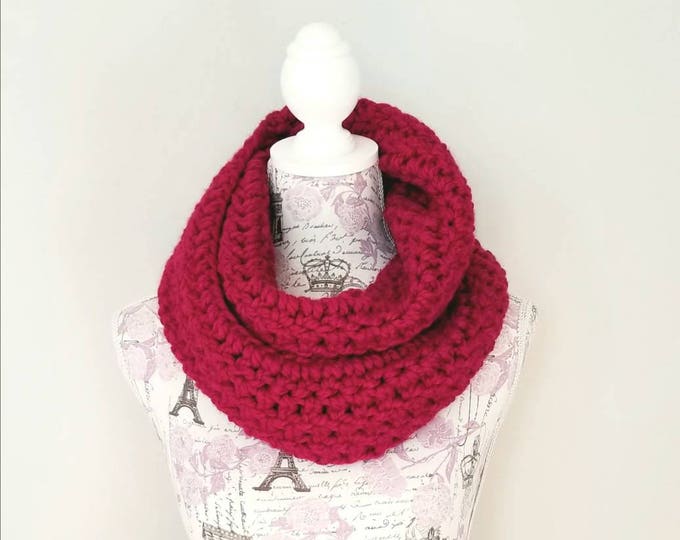 Sutherland Infinity Scarf - Poppy