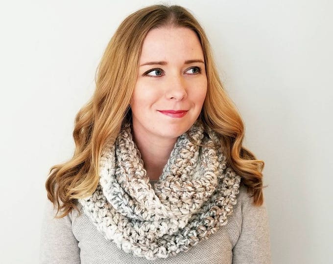 Sutherland Infinity Scarf - Fossil