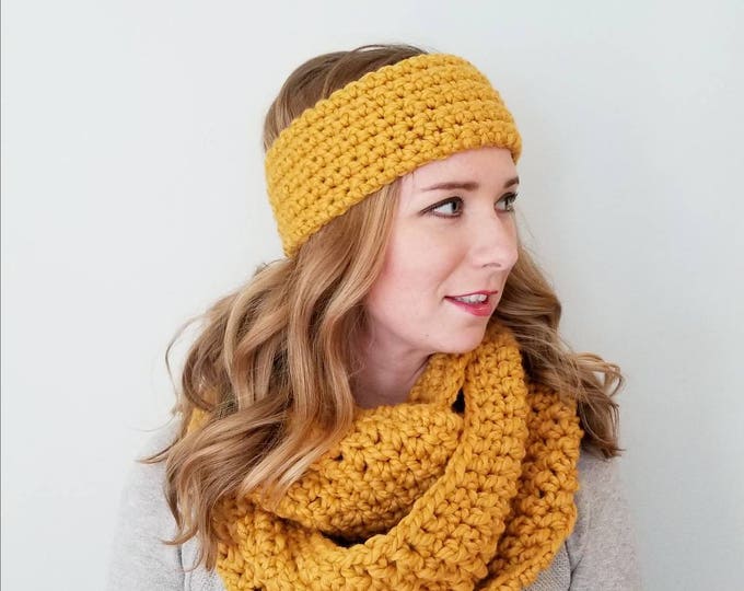 Haymarket Head Warmer and Sutherland Infinity Scarf Combo