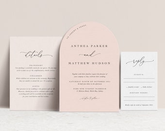 wedding invitations etsy