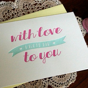 Letterpress With Love Card