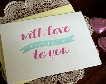 Letterpress With Love Card