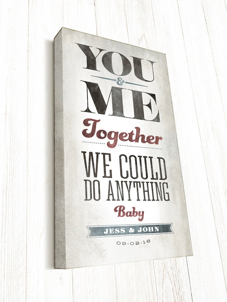 You and Me Dave Matthews Band Lyrics Sign DMB Wall Art Etsy