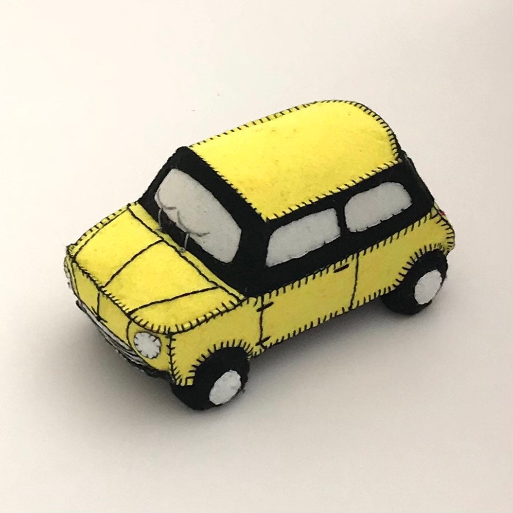 Felt Sewing Pattern Felt Mini Felt Car PDF Sewing Pattern Etsy