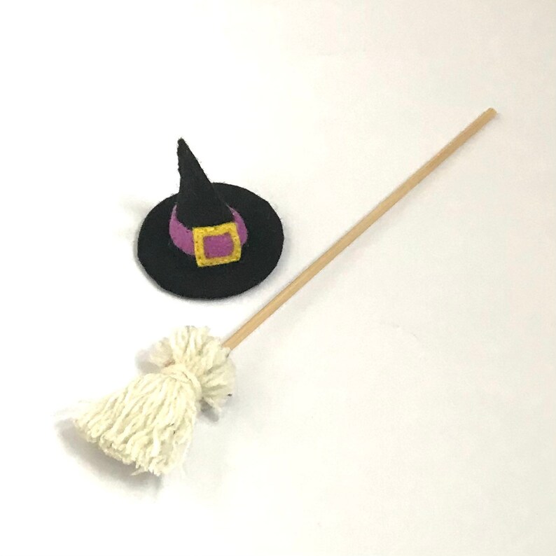 Felt Wheelbarrow PDF sewing pattern, Witches Hat, pumpkins, sewing tutorial, kidsroomdecor, ornaments, Halloween Harvest Display image 9