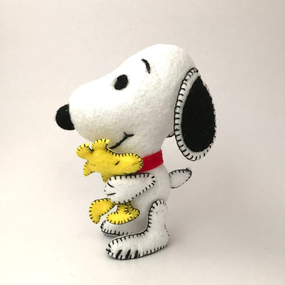 Felt Snoopy Sewing Pattern Woodstock PDF Pattern Etsy