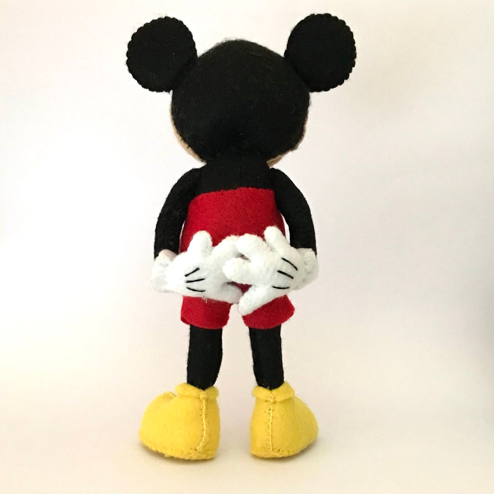 Felt Mickey Mouse sewing pattern felt mouse Disney Cartoon | Etsy