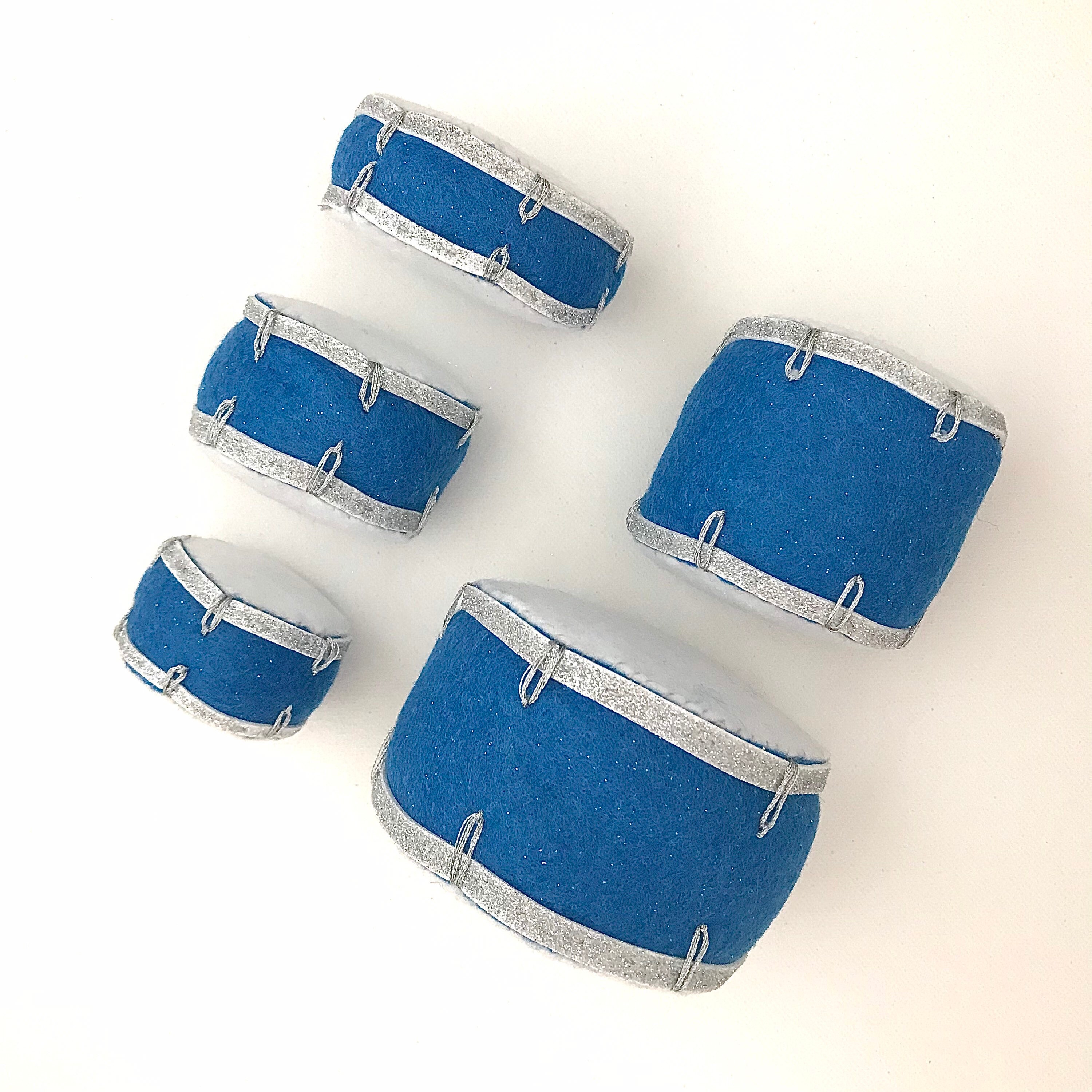 Felt Drum Kit Sewing Pattern Desk Display Mini Drum Kit Etsy UK