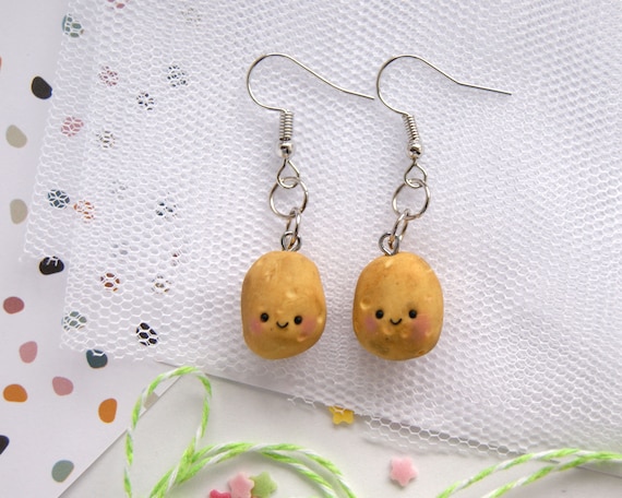 Cute food best sale earrings
