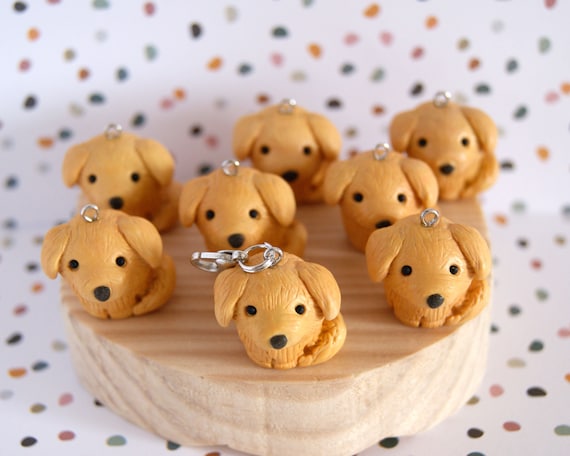 Orecchini Golden Retriever In Acrilico - Pendenti A Goccia Per Donne E Ragazze, Regalo Carino - 2