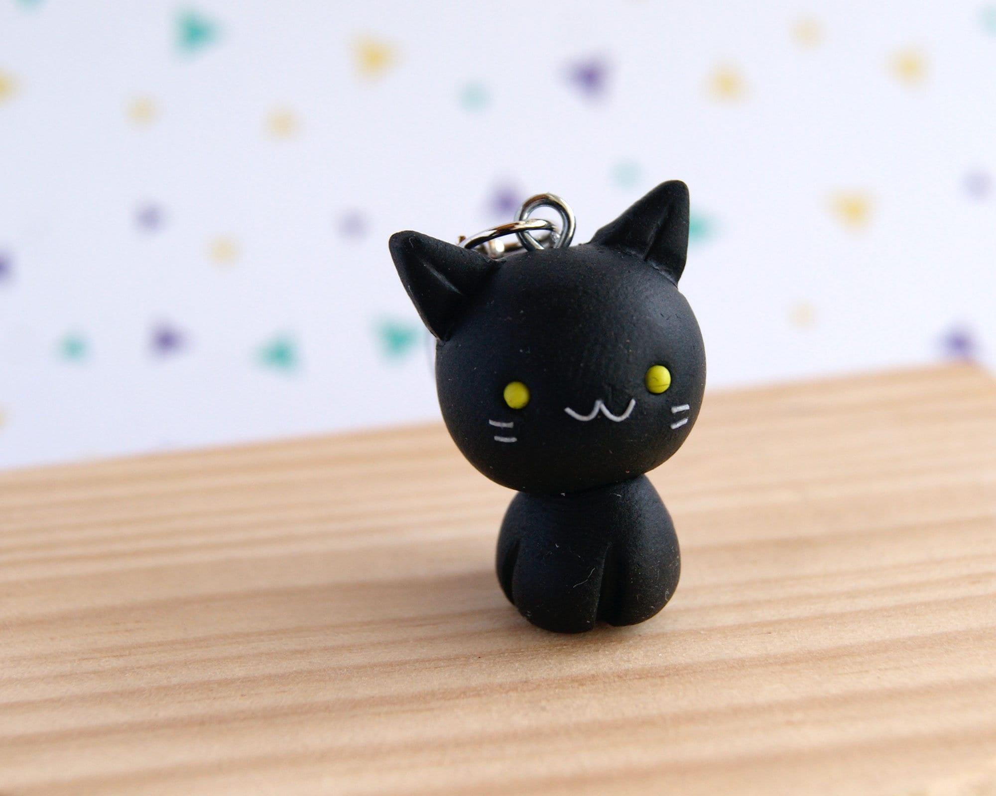 Buy Cute Black Cat Charm Kawaii Polymer Clay Cat Charm Black Cat Gift Miniature Clay Cat Kawaii Pet Charm Cat Lover Gift Personalized Cat Online in India Etsy