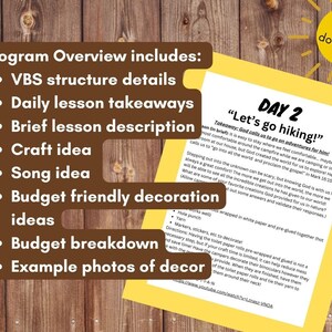 Happy Campers VBS Program - Digital Download - Etsy