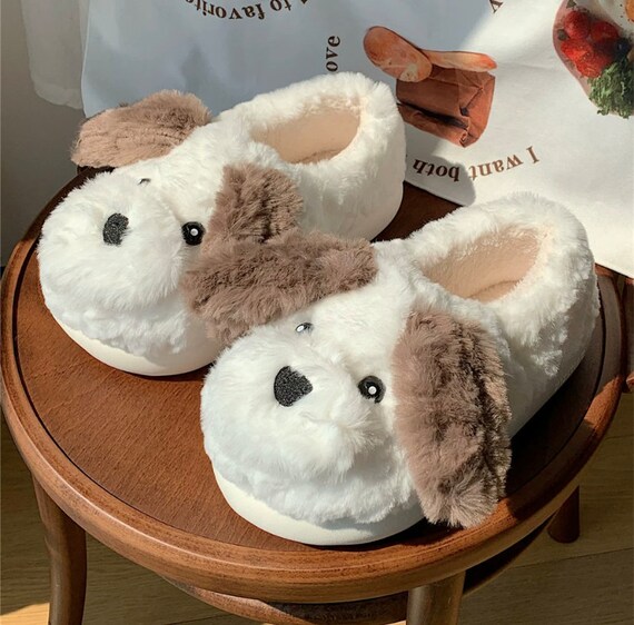 Womens dog slippers new arrivals