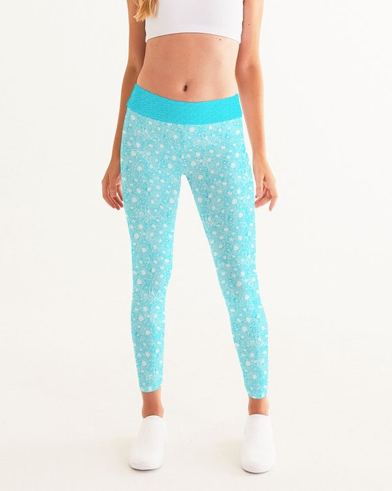 Women's Yoga Pants - Petoskey Beach Blue