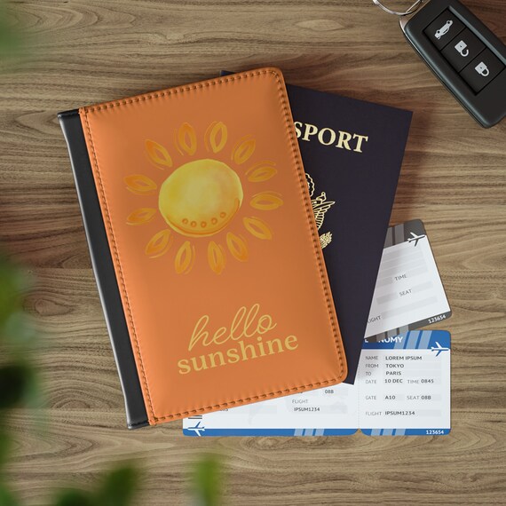 Hello Sunshine Passport Cover