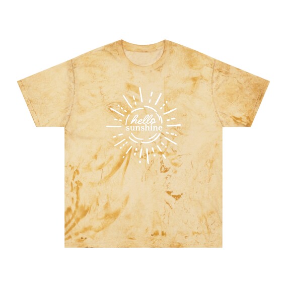 Circle Logo Hello Sunshine Unisex Color Blast T-Shirt