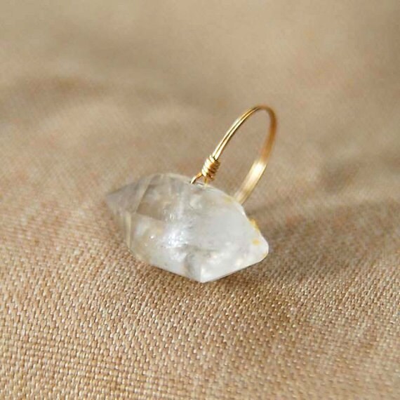 Crystal Ring Wholesale Natural Crystal Ring Crystal Quartz Etsy UK
