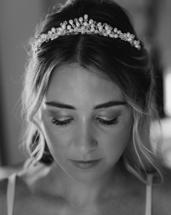 Elegant Silver and Pearl Tiara s-l400.jpg main image 4