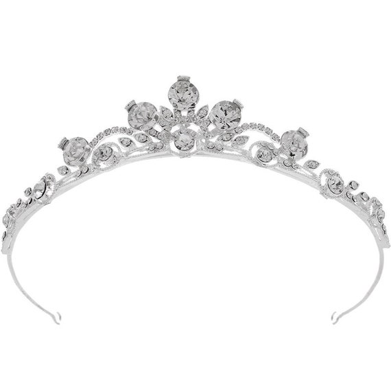 Delicate Vintage Style Petite Crystal Wedding Tiara | Etsy