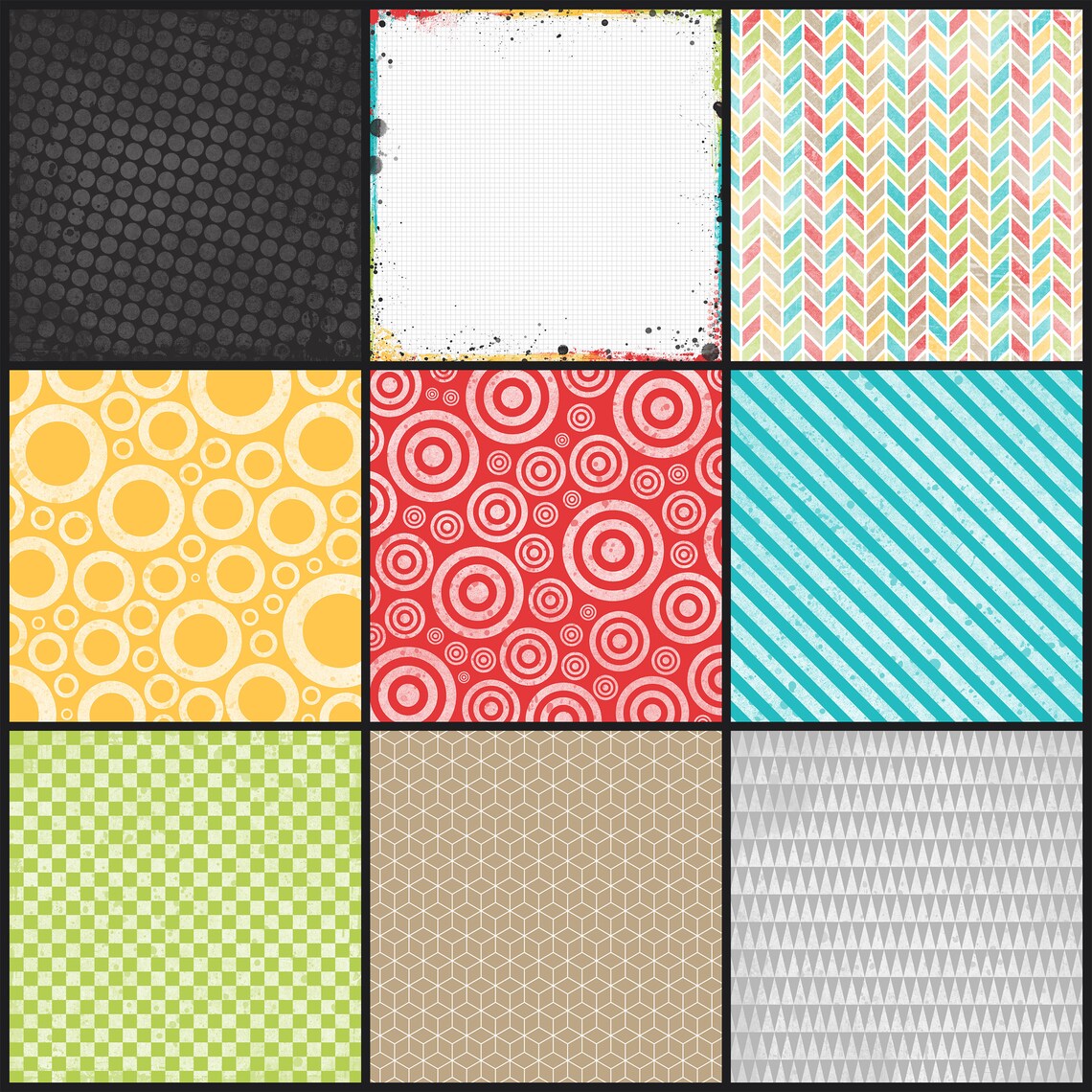 Science Digital Scrapbook Paper. Scrapbooking Papers JPEG Etsy