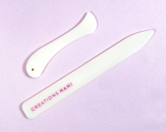 6/" Bone Folder Creaser Scoring Folding Creasing Paper Leather Craft Tool ljJ XG