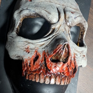 Half Skull Pop Art Mask