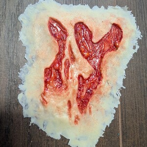 Set di ferite da zombie sulla pelle immagine 3
