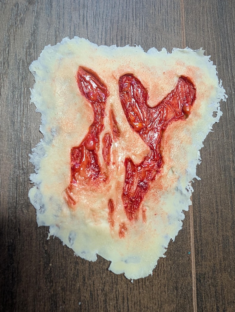 Set di ferite da zombie sulla pelle immagine 3