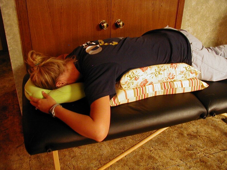 Pregnancy Pillows Cushions For Massage Or Chiropractor Etsy