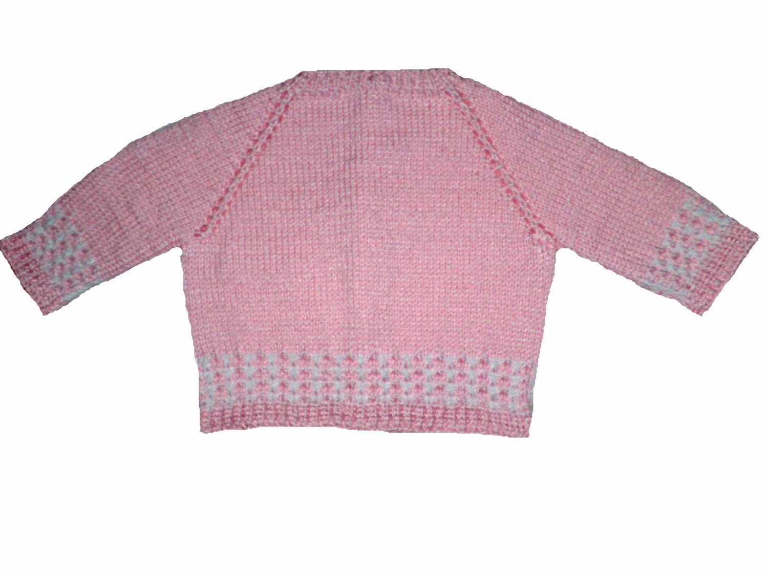 Baby Pink Short Sleeve Cardigan