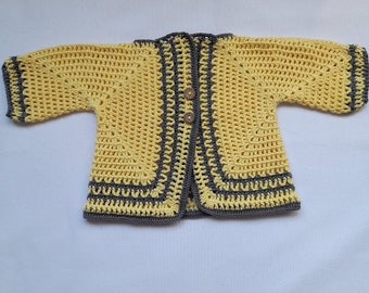 Cotton baby cardigan
