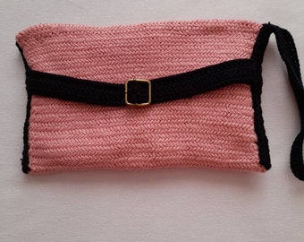 Christmas gift.Handknit bag.Cotton