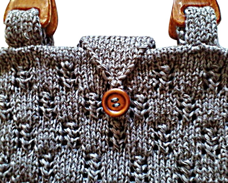 Hand knitted purse Etsy