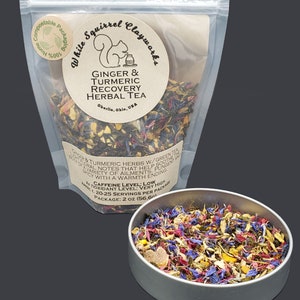 Ginger & Turmeric Tea - Loose leaf - 2 oz package