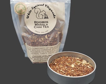 Rooibos Masala Chai Thee - Los blad - 2 oz pakket