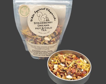 Strawberry Dreams Herbal Tea - Loose leaf - 2 oz package